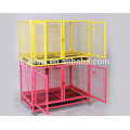 Heavy Duty grande tubo quadrado Dog crate Animal Cage with Double Doors